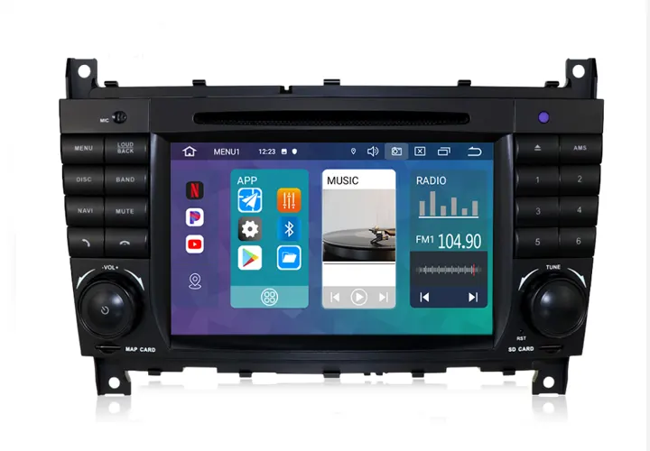 autoradio Android Mercedes w203