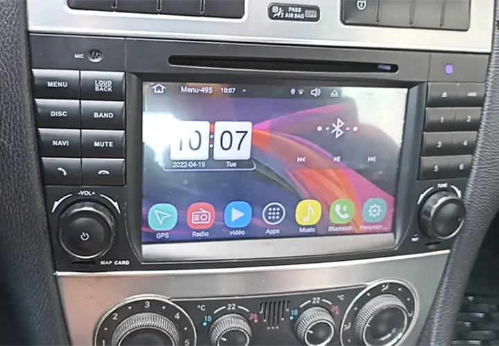 autoradio Android Mercedes w203