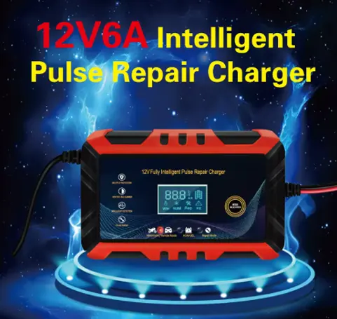 Chargeur intelligent branché sur batterie 12V
