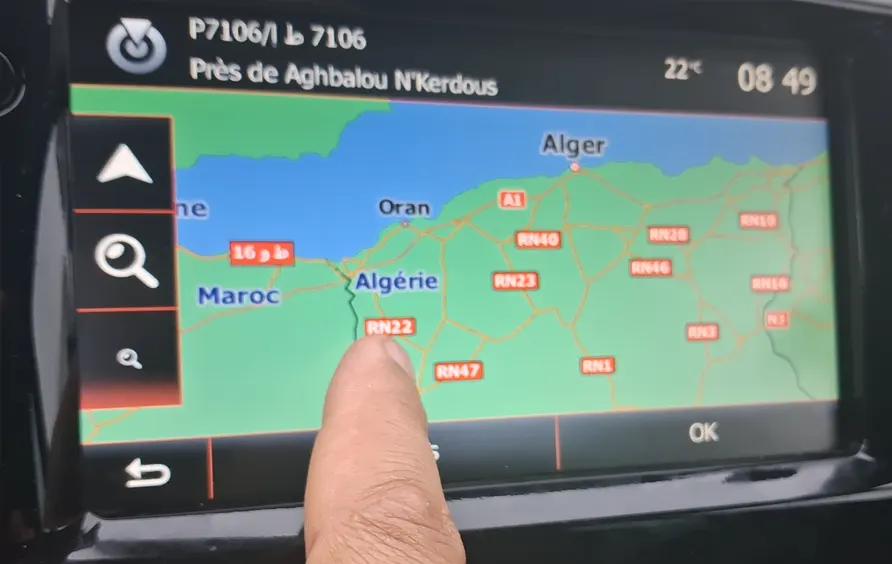 Cartes GPS installées sur MediaNav 3