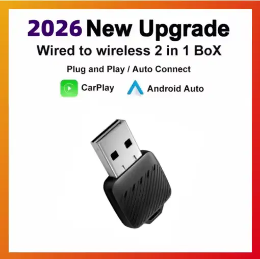 Adaptateur Wireless CarPlay et Android Auto utilisé dans la vidéo